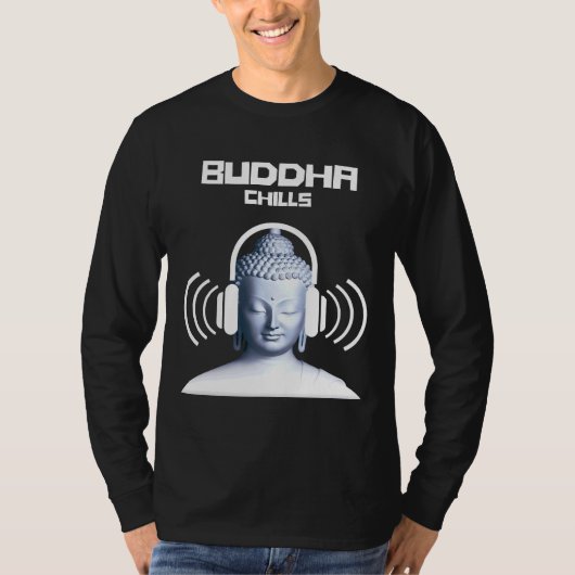 Chillout Boeddha Rillingen Cool Dance Cultuur Graf T-shirt (Voorkant)