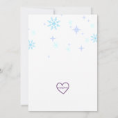 Chills & Thrills, snow tubing animals birthday Kaart (Achterkant)