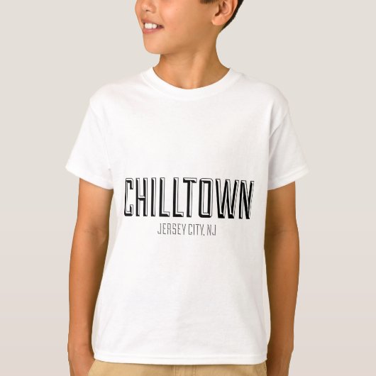 Chilltown Jersey City T-shirt (Voorkant)