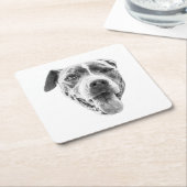 Chilly Dusk Canine Echo Kartonnen Onderzetters (Schuin)