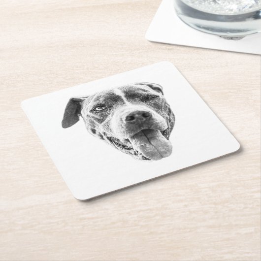 Chilly Dusk Canine Echo Kartonnen Onderzetters (Schuin)