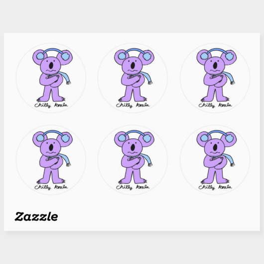 Chilly Koala Stickers (Vel)