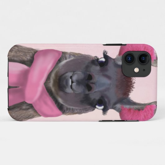 Chilly Llama Pink Case-Mate iPhone Case (Achterkant (horizontaal))