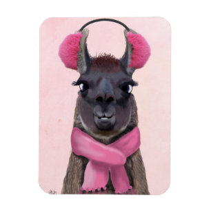 Chilly Llama Pink Magneet