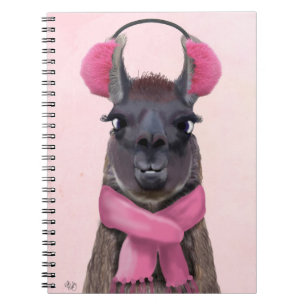 Chilly Llama Pink Notitieboek