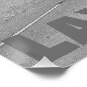 Chilly Los Angeles Perfect Poster (Hoek)