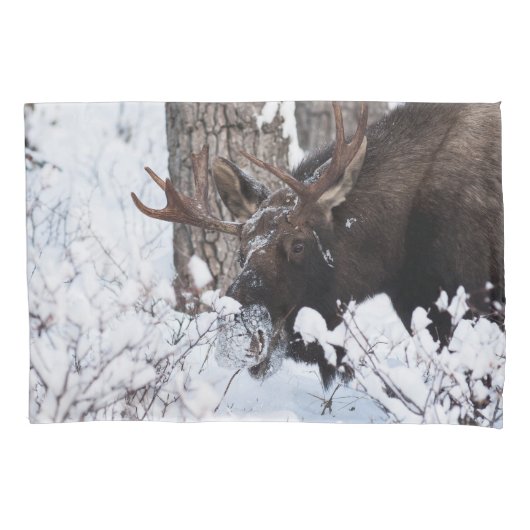 Chilly Moose Kussensloop (Voorkant-Links)