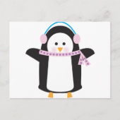 Chilly Penguin Briefkaart (Voorkant)