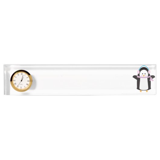 Chilly Penguin Naambordje (Voorkant)