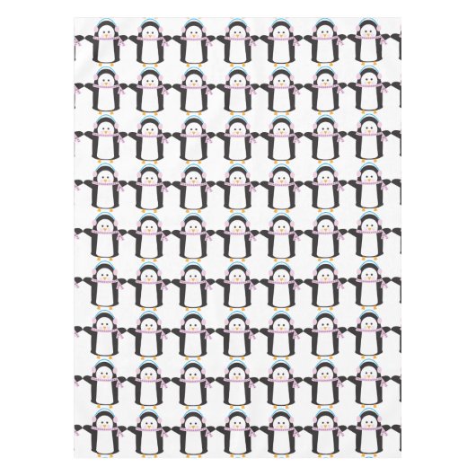 Chilly Penguin Tafelkleed (Voorkant)