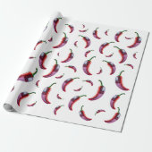 Chilly Pepper Disco Vibes Cadeaupapier (Uitgerold)