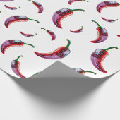 Chilly Pepper Disco Vibes Cadeaupapier (Hoek)