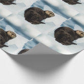 Chilly Zee Otter Cadeaupapier (Hoek)