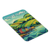 Chiloé Eiland Chili Reizen Magneet (Rechterzijde)