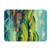 Chiloé Eiland Chili Reizen Magneet (Horizontaal)