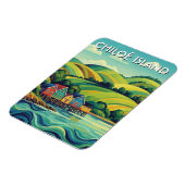 Chiloé Eiland Chili Reizen Magneet (Linkerzijde)