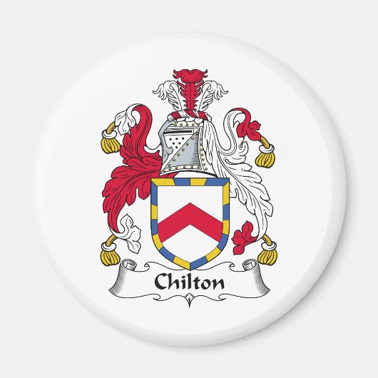 Chilton Family Crest Magneet (Voorkant)