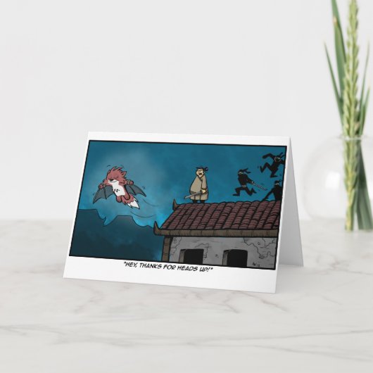 Chim Chum Verlaat / Sorry / Dank u kaart (Voorkant)