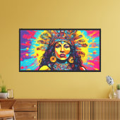 Chīmalmā Godin van de vruchtbaarheid 4 Canvas Afdruk (Insitu (Woonkamer))