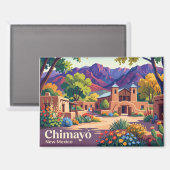 Chimayó, New Mexico VS Magneet (Voorkant / Achterkant)