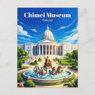 Chimei Museum Taiwan wordt vertaald naar: Chi Mei- Briefkaart