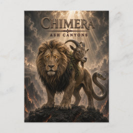 Chimera As Canyon Donkere Bioscoop Briefkaart