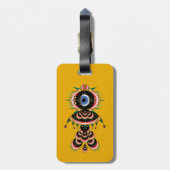 Chimera - Bagagelabel van visvogels (Achterkant verticaal)