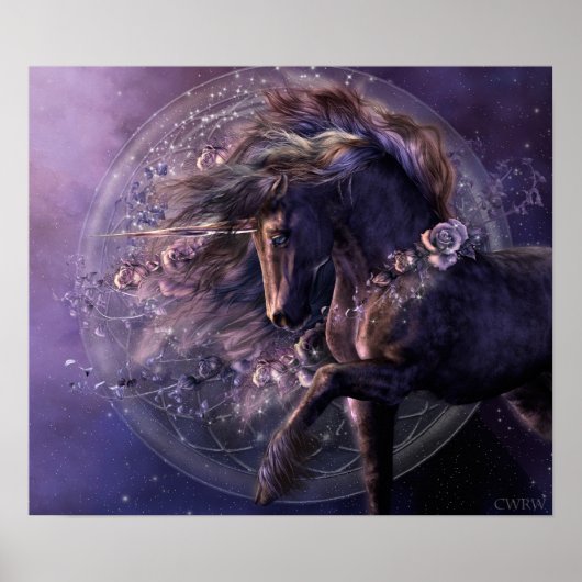 Chimera Black Roos Poster (Voorkant)