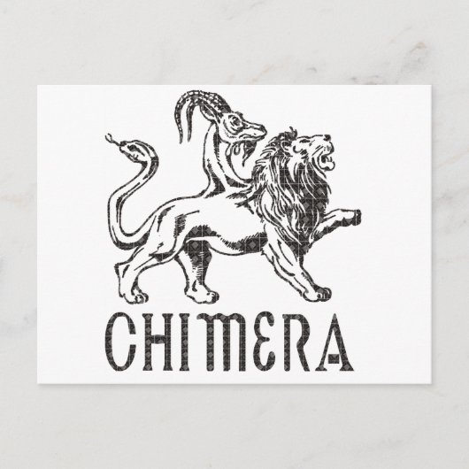 Chimera Briefkaart (Voorkant)