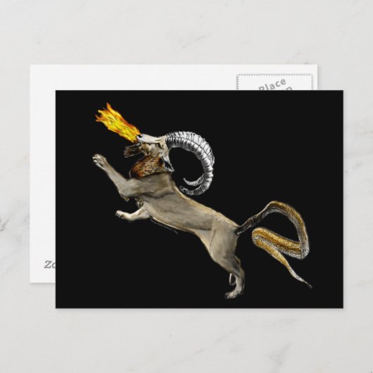 Chimera Briefkaart (Voorkant / Achterkant)