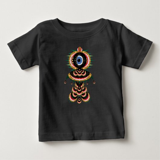 Chimera - Fish Bird Baby T-Shirt (Voorkant)