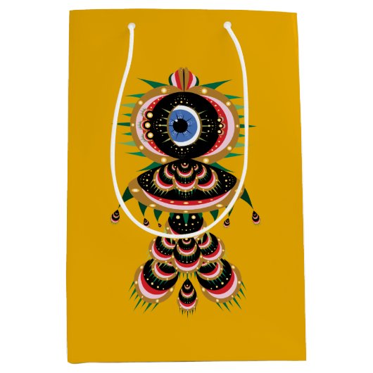 Chimera - Fish Bird Medium Gift Bag Cadeauzakje (Voorkant)