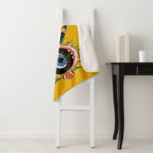 Chimera - Fish Bird Sherpa Blanket Deken (In situ)