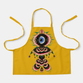 Chimera - Fish Bird Small Apron Schort (Voorkant)