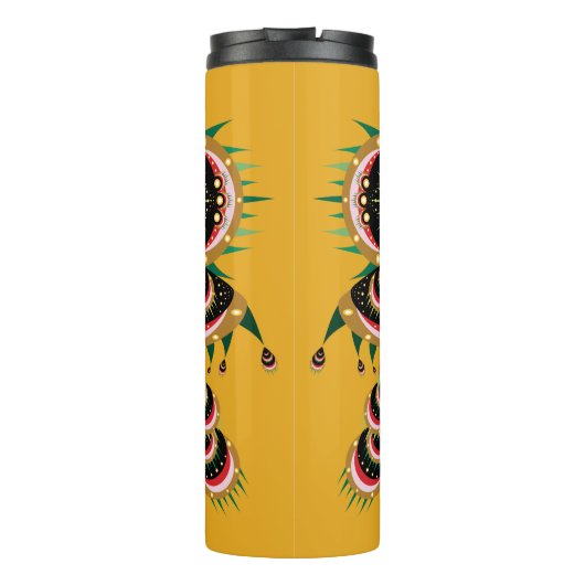 Chimera - Fish Bird Thermal Travel Tumbler Thermosbeker (Achterkant)