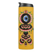 Chimera - Fish Bird Thermal Travel Tumbler Thermosbeker (Geroteerd rechts)