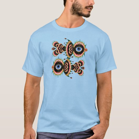 Chimera - Fish Bird Unisex T-Shirt (Voorkant)
