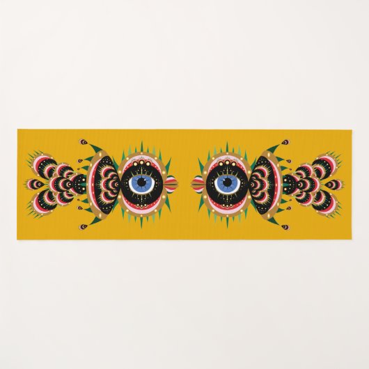 Chimera - Fish Bird Yoga Mat (Voorkant (horizontaal))