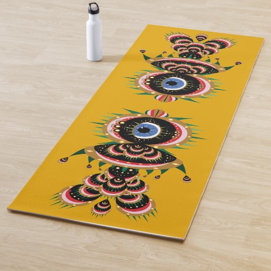 Chimera - Fish Bird Yoga Mat (In situ)