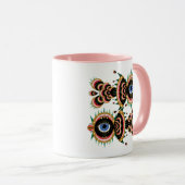 Chimera - Mok van visvogels Roze (Voorkant rechts)