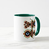 Chimera - Mok visvogels Groen (Voorkant rechts)