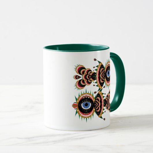 Chimera - Mok visvogels Groen (Voorkant rechts)