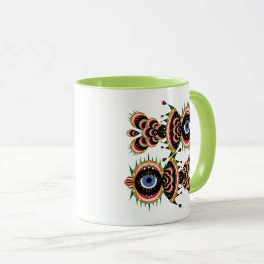 Chimera - Mok visvogels Licht Groen (Voorkant rechts)