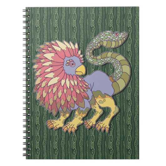 Chimera Monster Notitieboek (Voorkant)