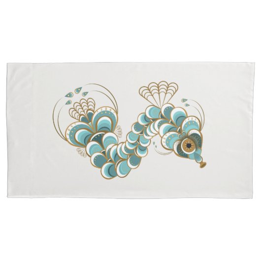 Chimera - Peacock King Pillowcases Kussensloop (Voorkant-Links)