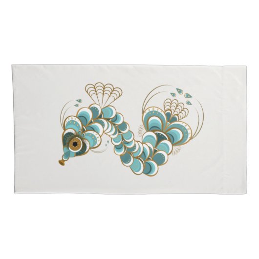 Chimera - Peacock King Pillowcases Kussensloop (Achterkant-Rechts)