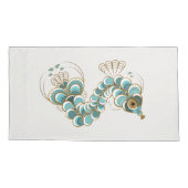 Chimera - Peacock King Pillowcases Kussensloop (Achterkant-Links)