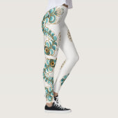 Chimera - Peacock Seahorse All-Over-Print Leggings (Rechts)