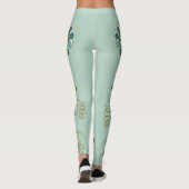 Chimera - Peacock Seahorse All-Over-Print Leggings (Achterkant)