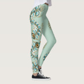 Chimera - Peacock Seahorse All-Over-Print Leggings (Rechts)